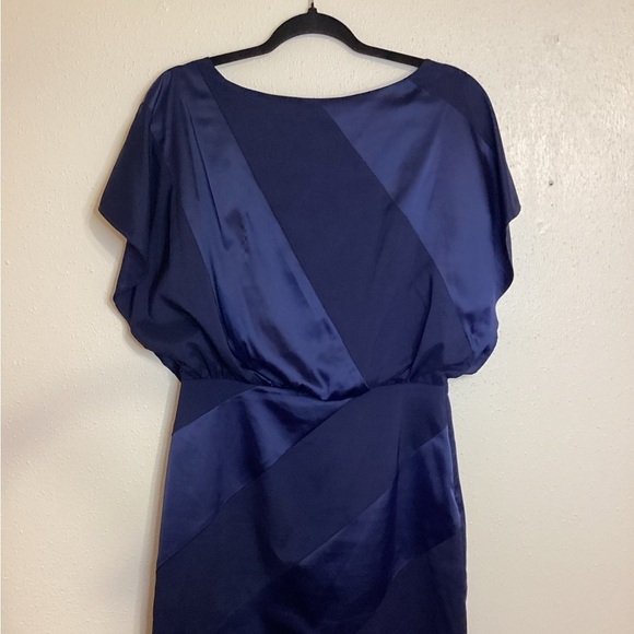 Jessica Simpson Navy  Silky Dress Size 8 - Picture 1 of 10